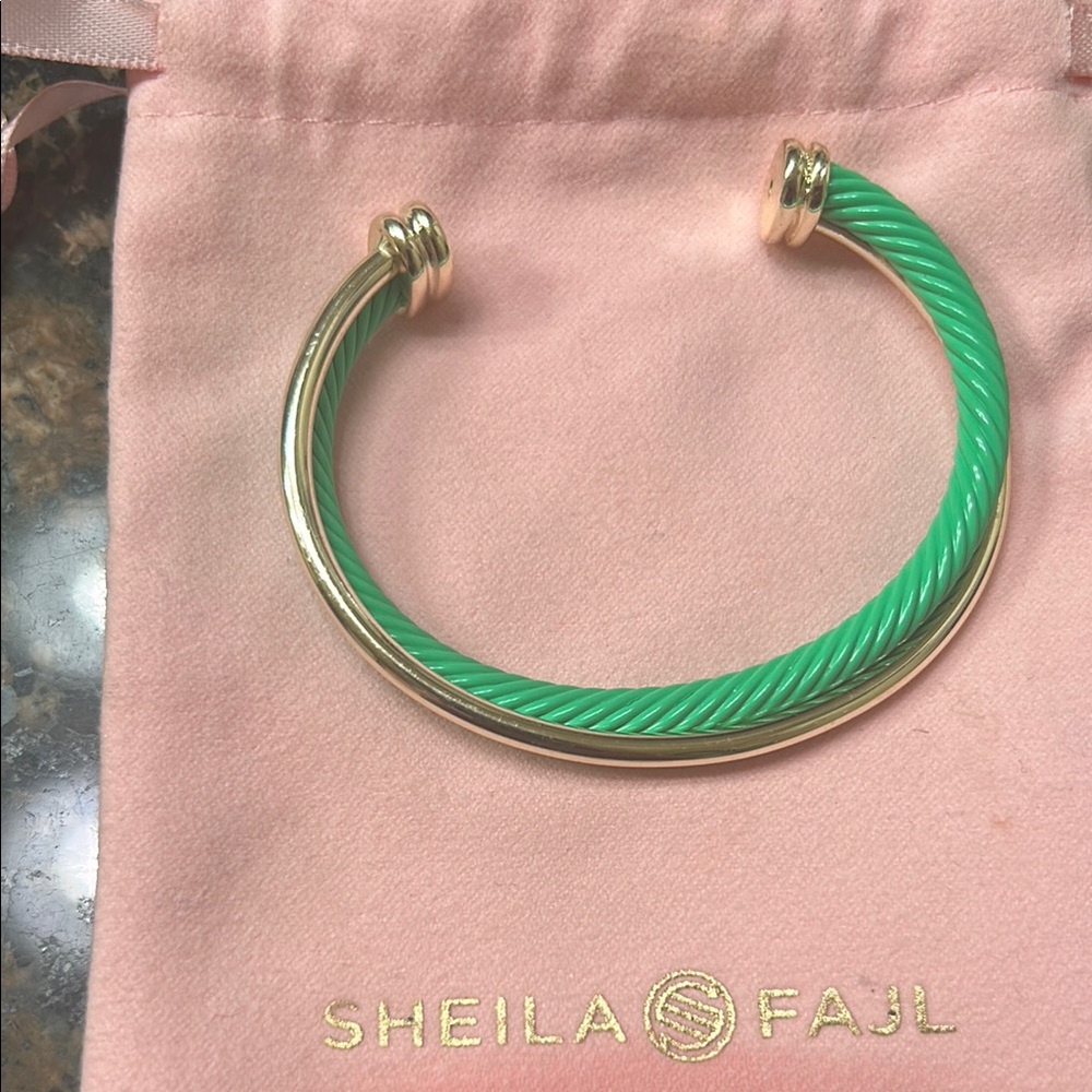 Sheila Fajl cable bracelet